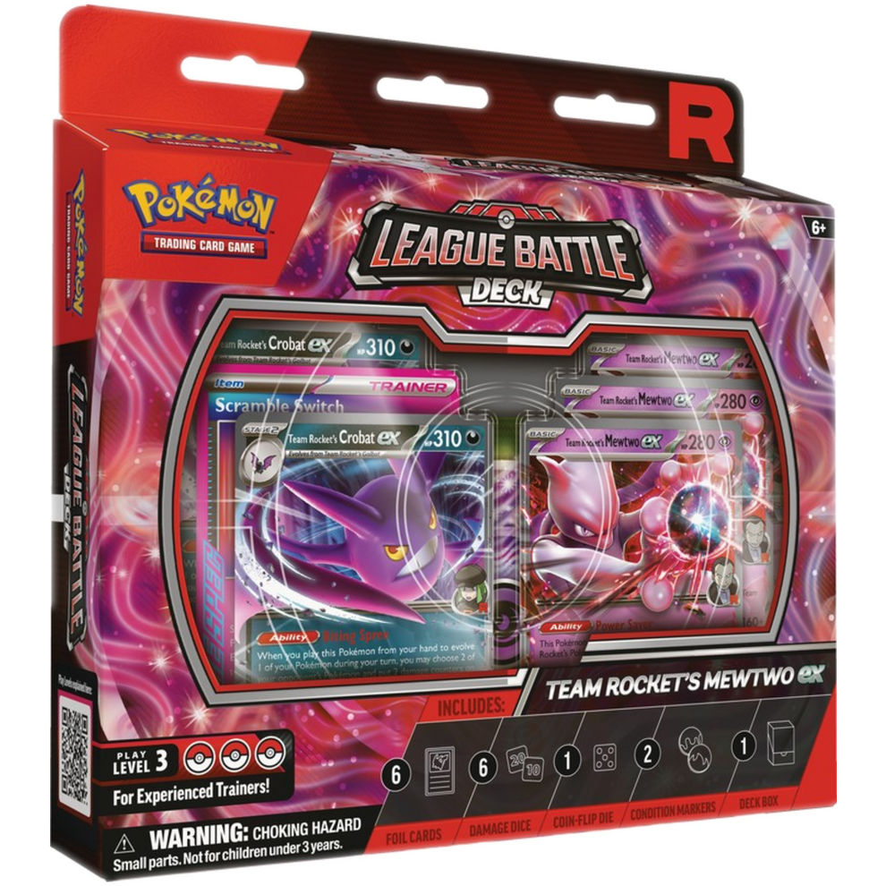 Pokemon Team Rocket's Mewtwo ex League Battle Deck