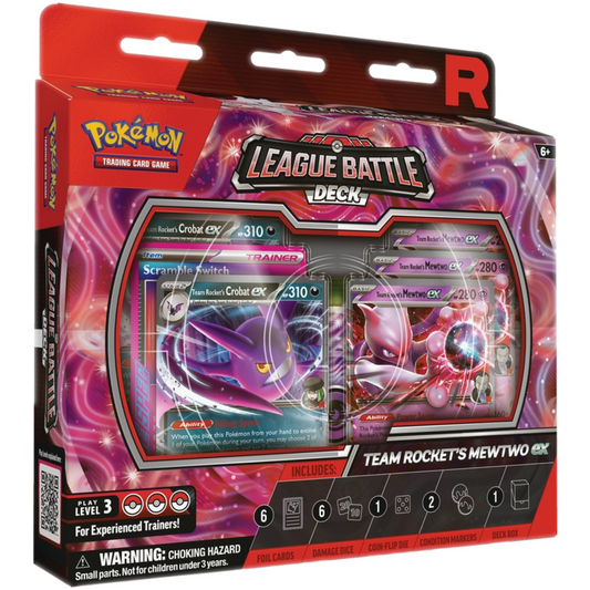 Pokemon Team Rocket's Mewtwo ex League Battle Deck