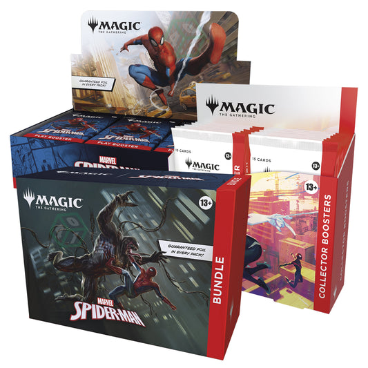 MTG - Universes Beyond: Marvel's Spider-Man - Combo #3 - Play, Collector Booster & Bundle (Pre-Order)