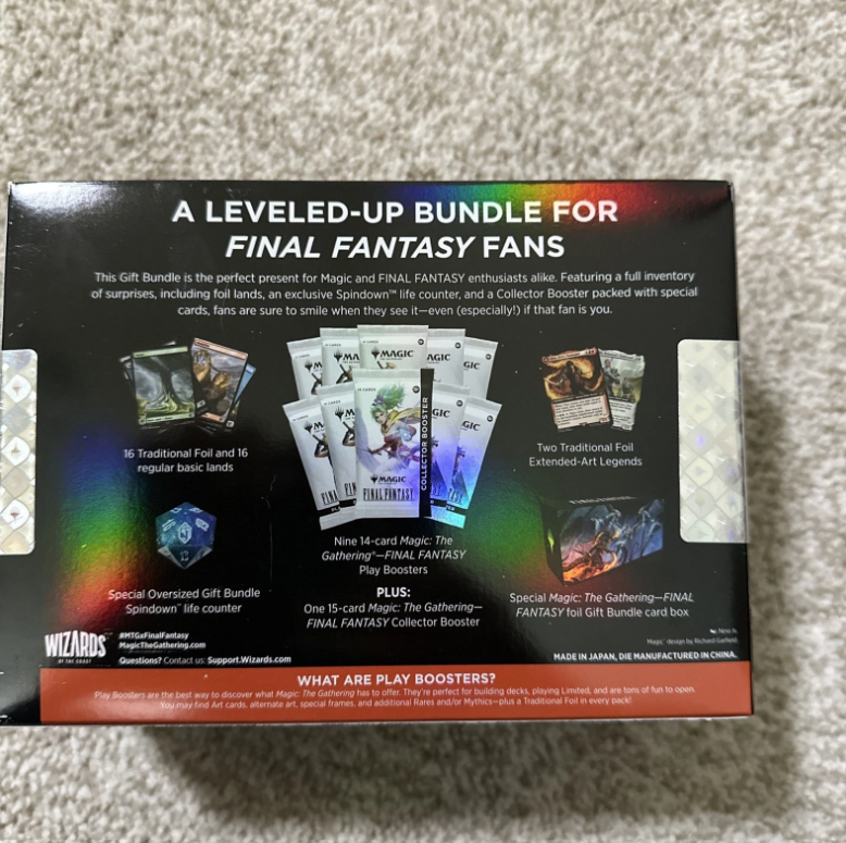 MTG Final Fantasy Gift Bundle Collector Edition